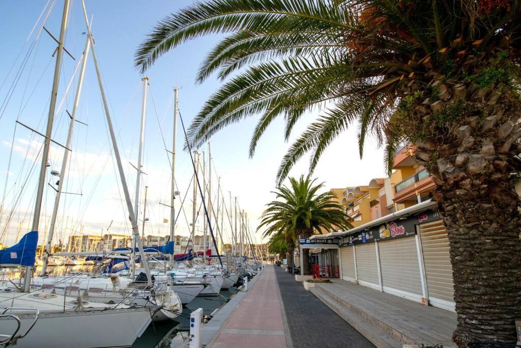 Mer Veilleuse Gruissan - Clim - Piscine Exterior foto